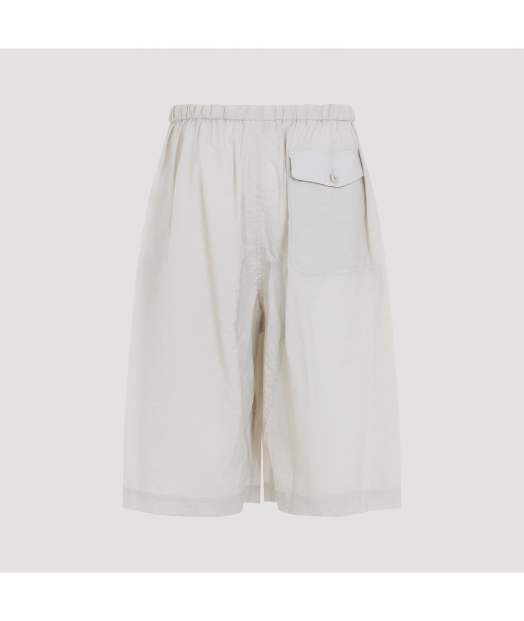 LEMAIRE Серые хлопковые шорты, фото 2