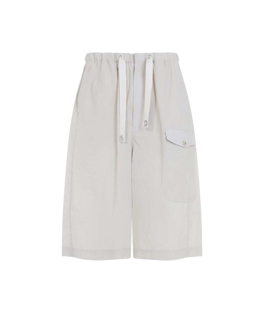 LEMAIRE Серые хлопковые шорты, фото 1