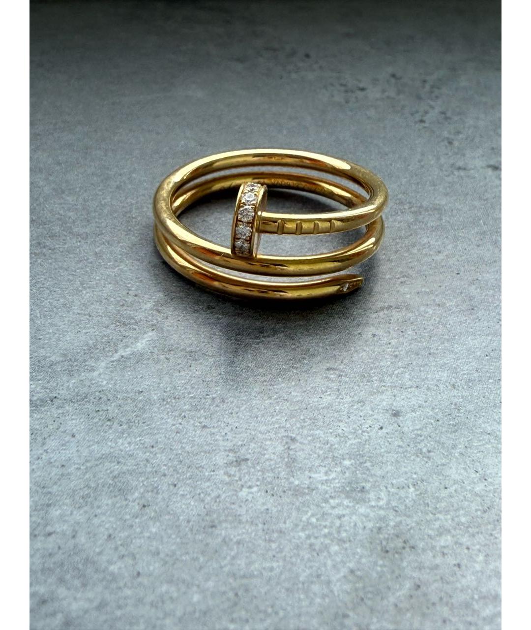 CARTIER Желтое кольцо из желтого золота, фото 4