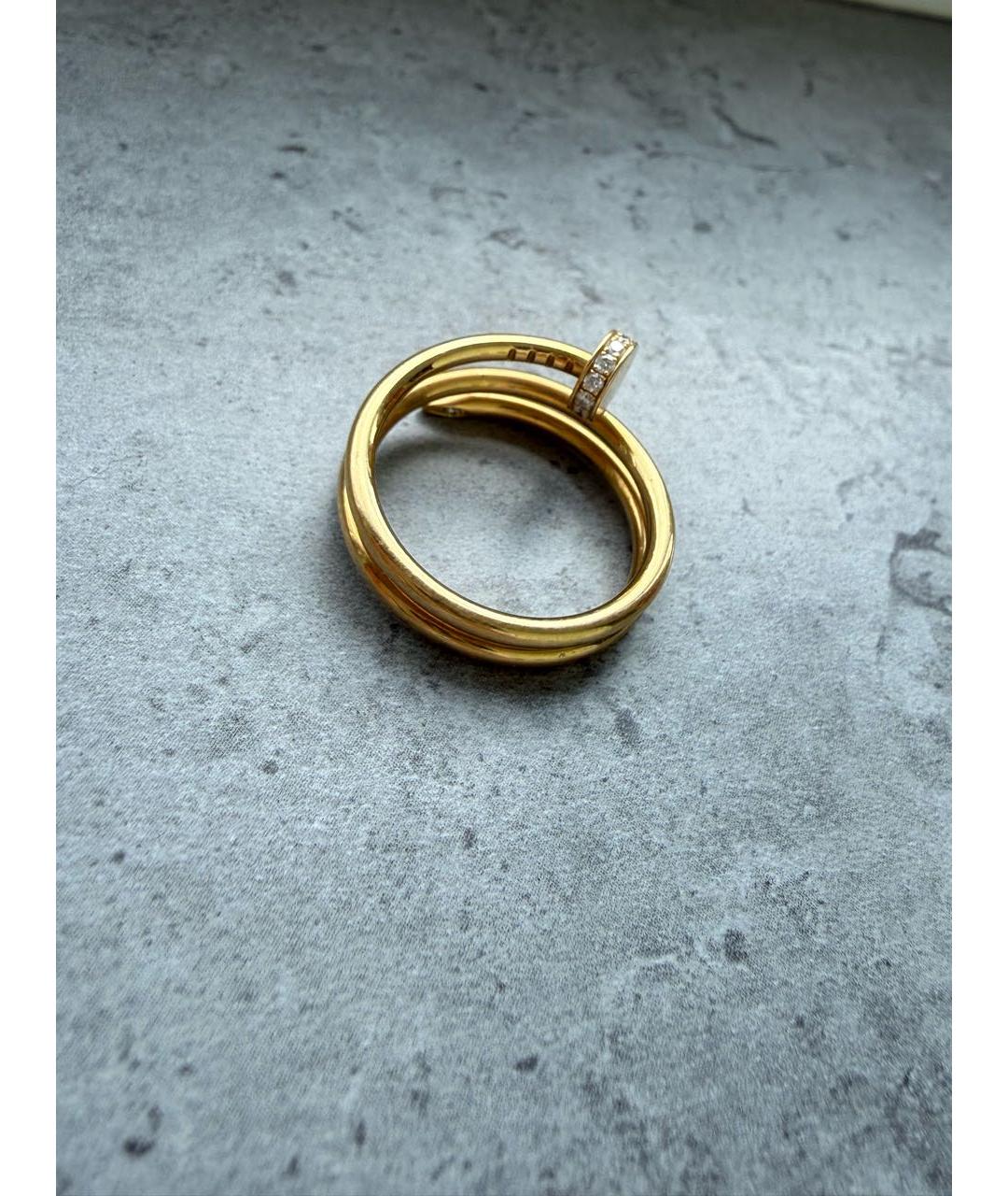 CARTIER Желтое кольцо из желтого золота, фото 2