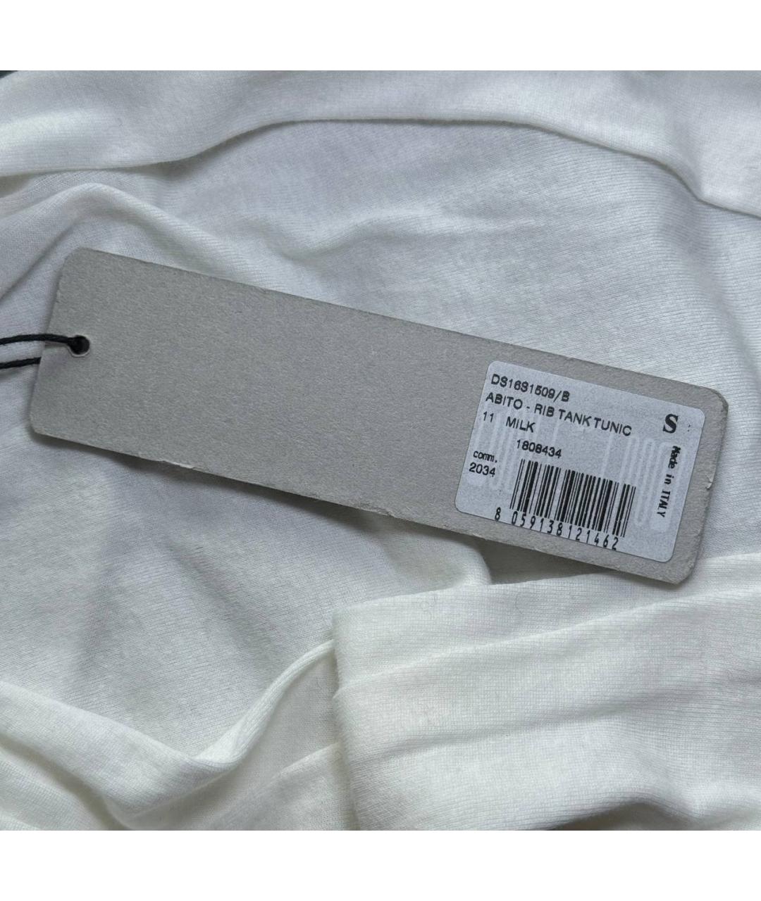 RICK OWENS DRKSHDW Белая майка, фото 4