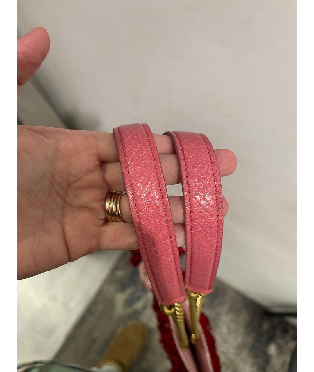 DOLCE&GABBANA Розовая сумка тоут, фото 2