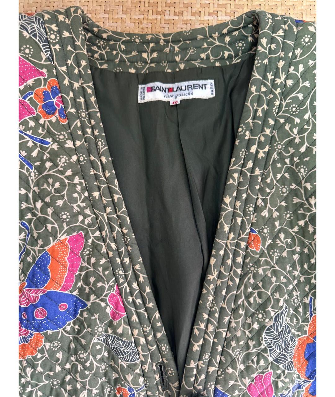 SAINT LAURENT Хлопковый жакет/пиджак, фото 4