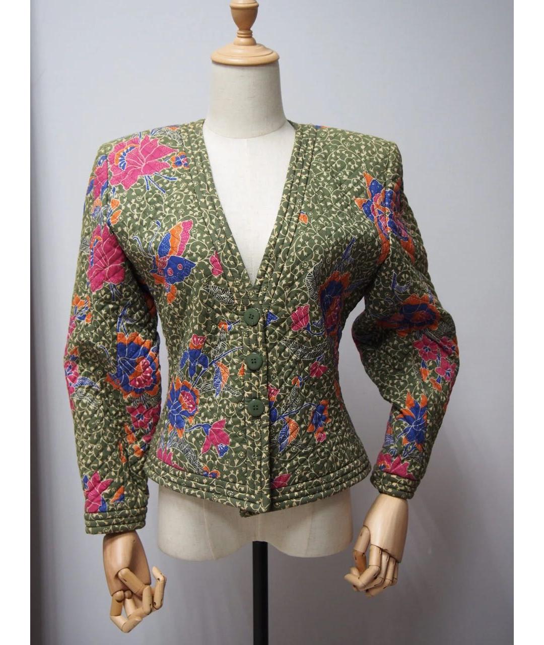 SAINT LAURENT Хлопковый жакет/пиджак, фото 6