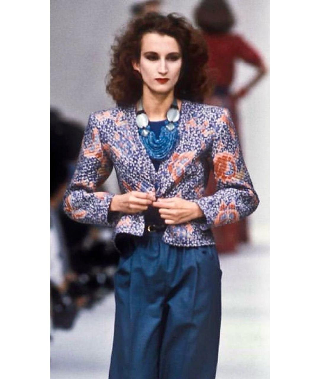 SAINT LAURENT Хлопковый жакет/пиджак, фото 5