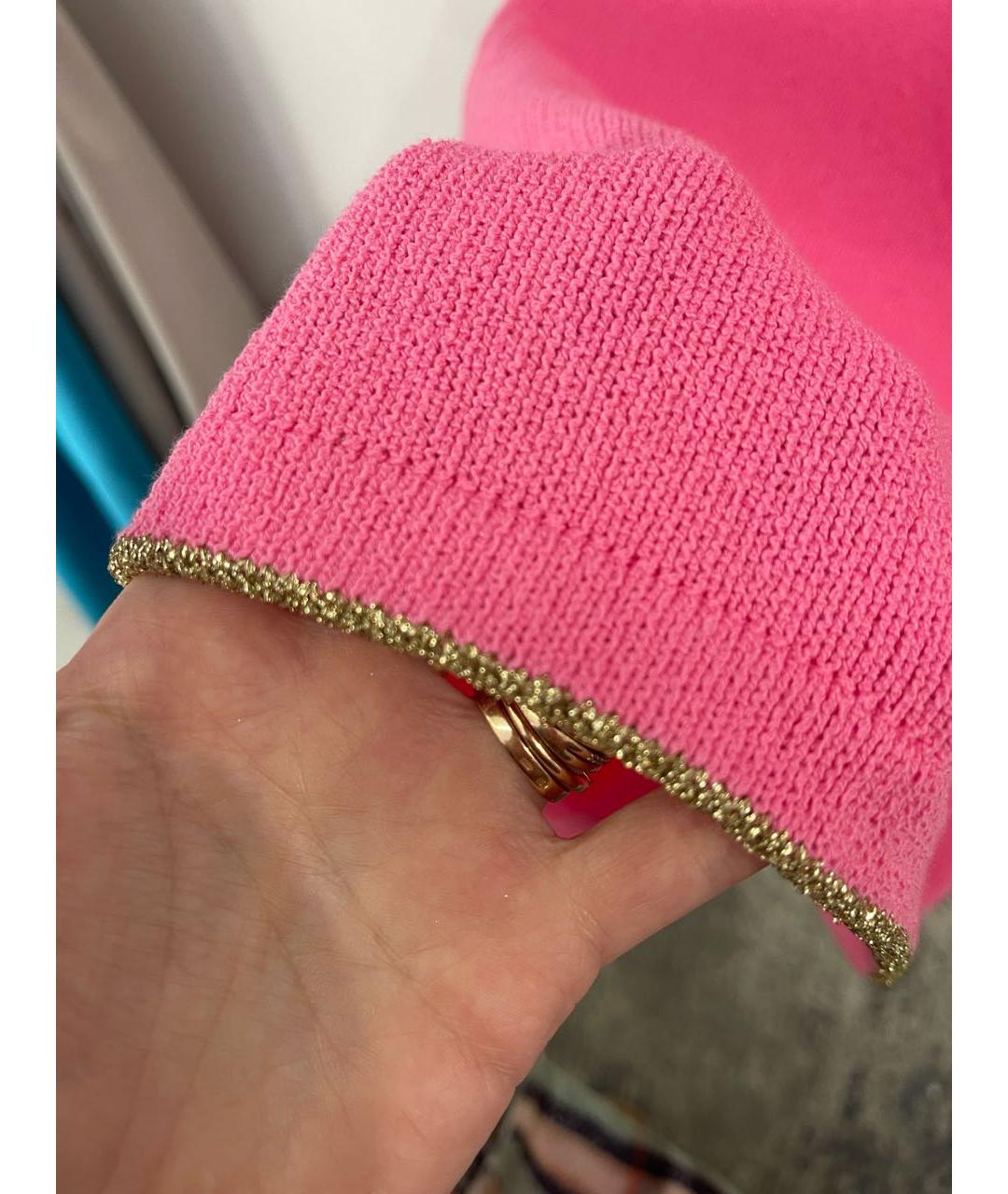 GUCCI Розовое повседневное платье, фото 7