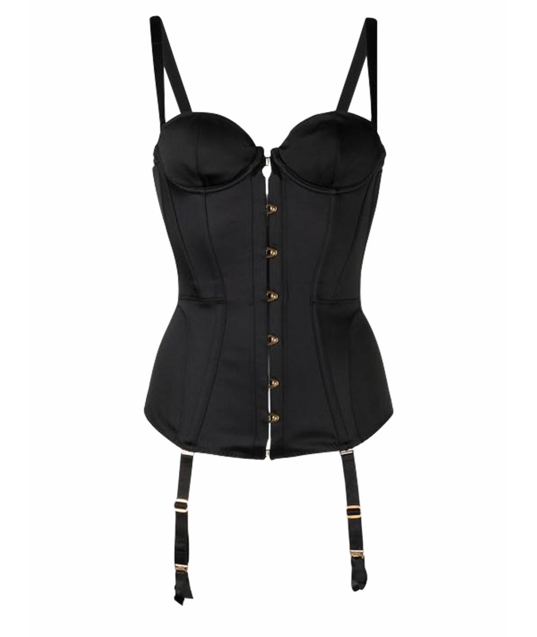 AGENT PROVOCATEUR Черный полиэстеровый корсет, фото 1