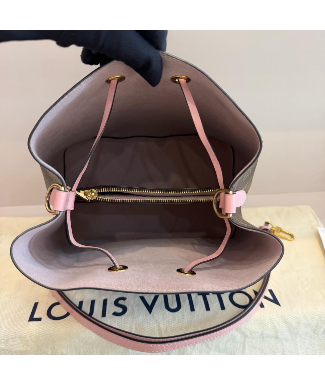 LOUIS VUITTON Коричневая сумка через плечо, фото 8