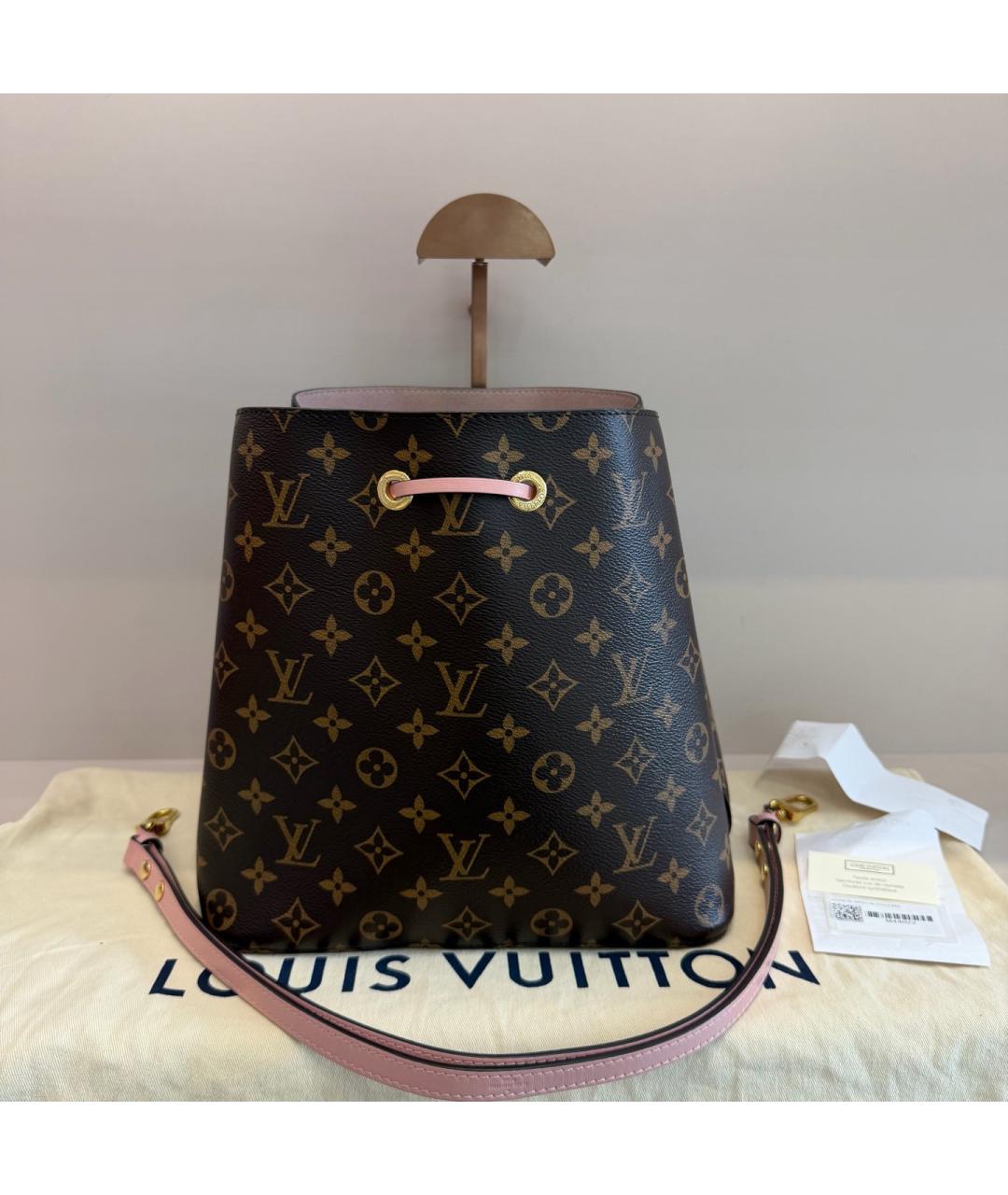 LOUIS VUITTON Коричневая сумка через плечо, фото 2