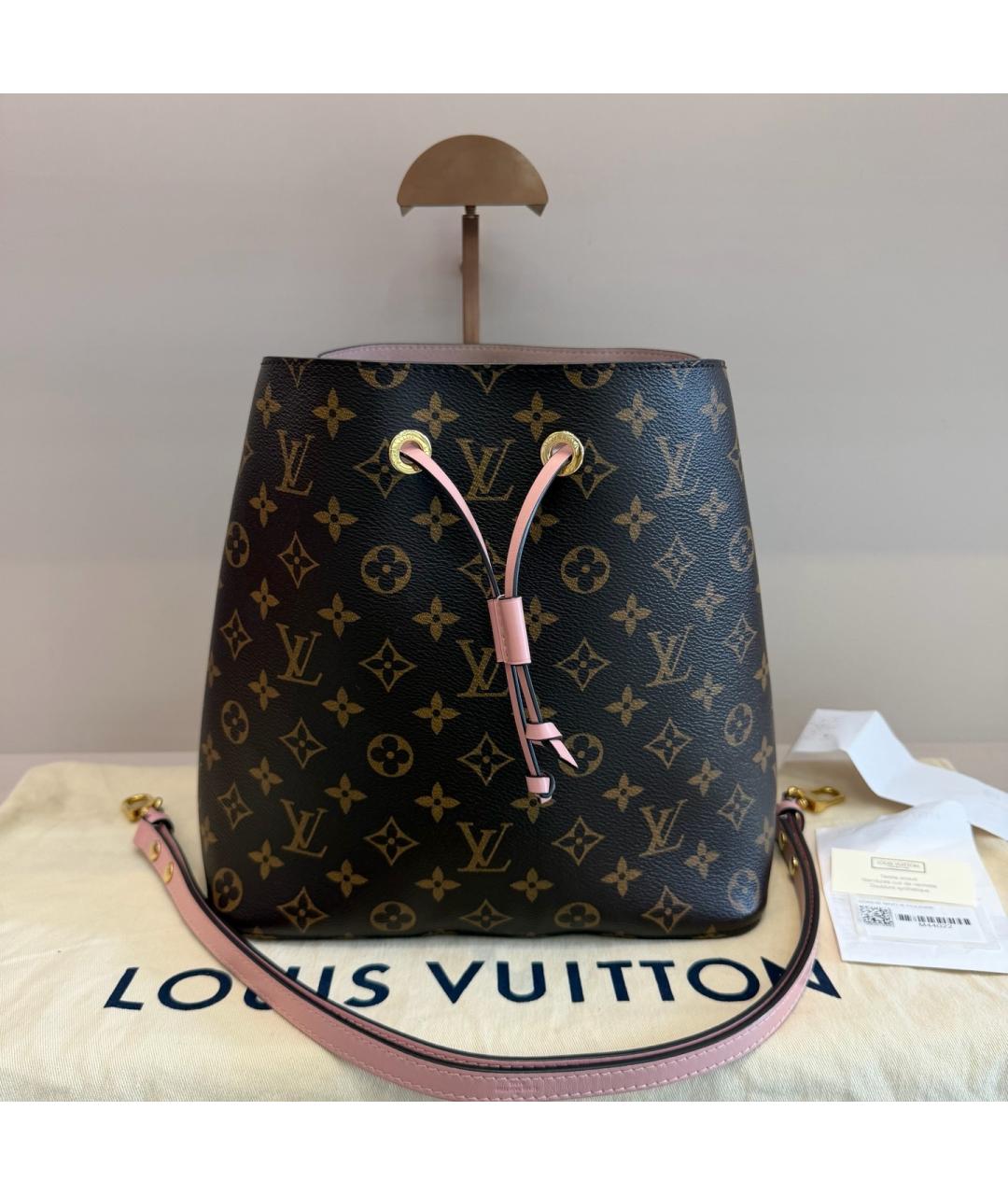 LOUIS VUITTON Коричневая сумка через плечо, фото 9