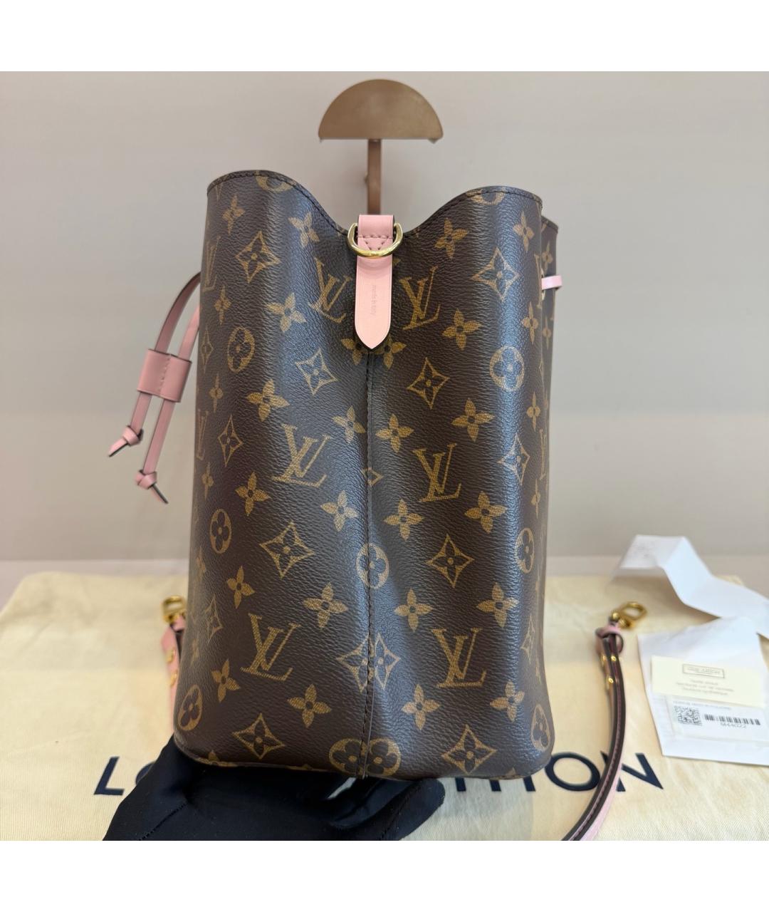 LOUIS VUITTON Коричневая сумка через плечо, фото 3