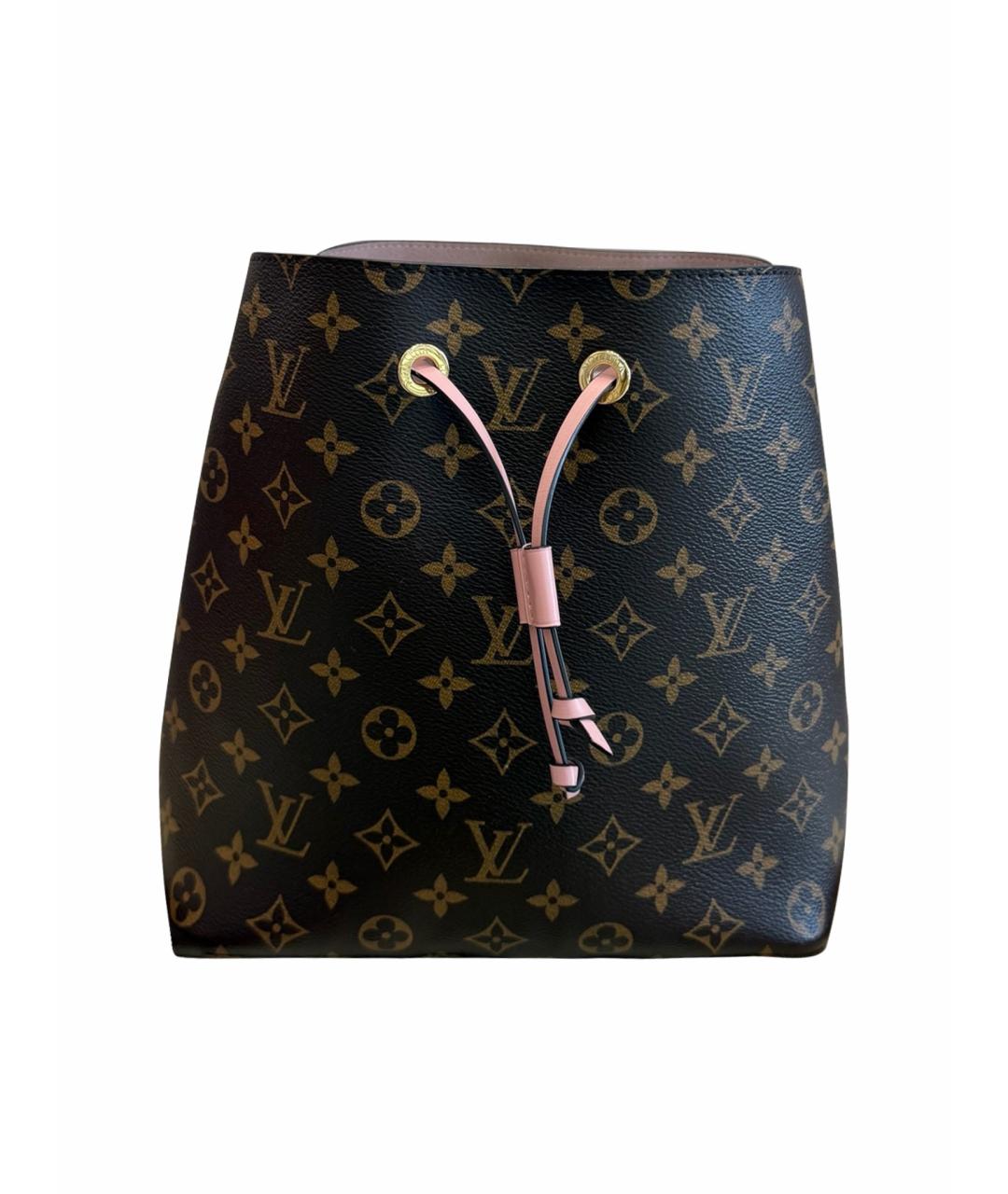 LOUIS VUITTON Коричневая сумка через плечо, фото 1