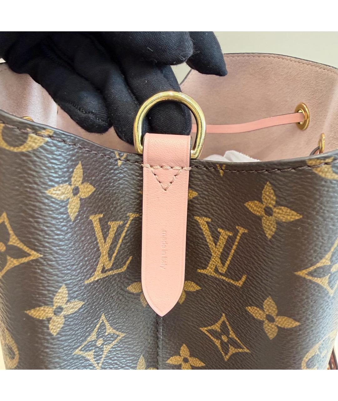 LOUIS VUITTON Коричневая сумка через плечо, фото 7