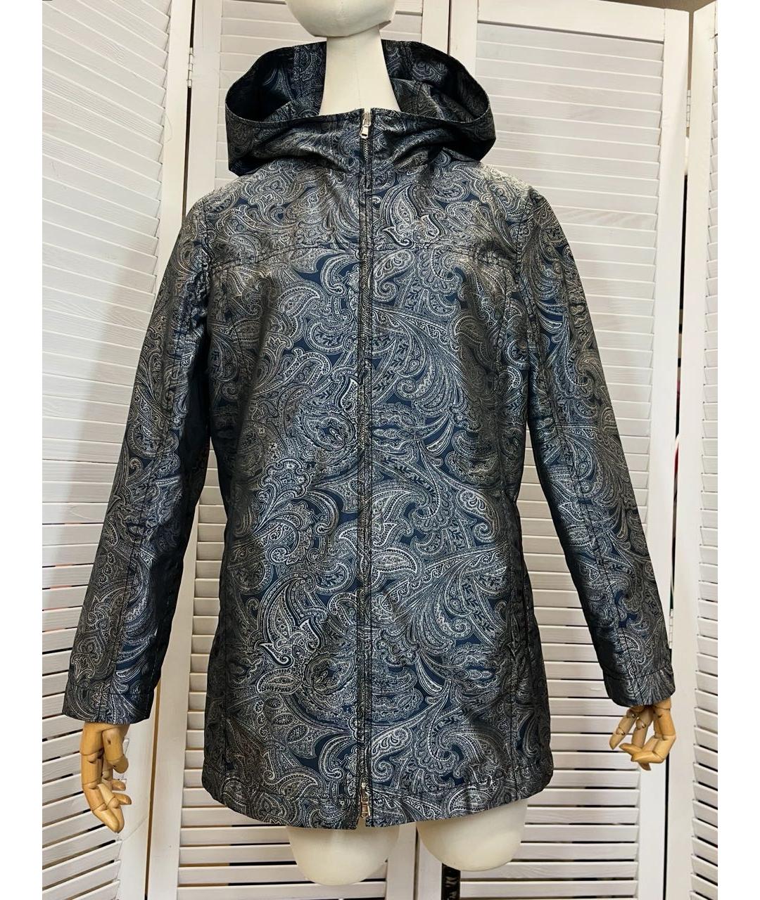 ETRO Темно-синяя куртка, фото 9