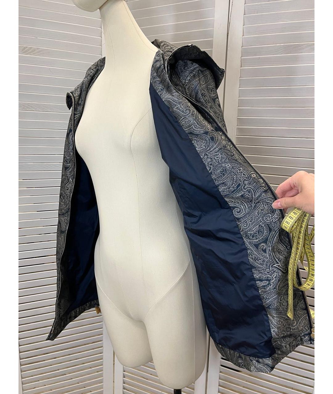 ETRO Темно-синяя куртка, фото 8