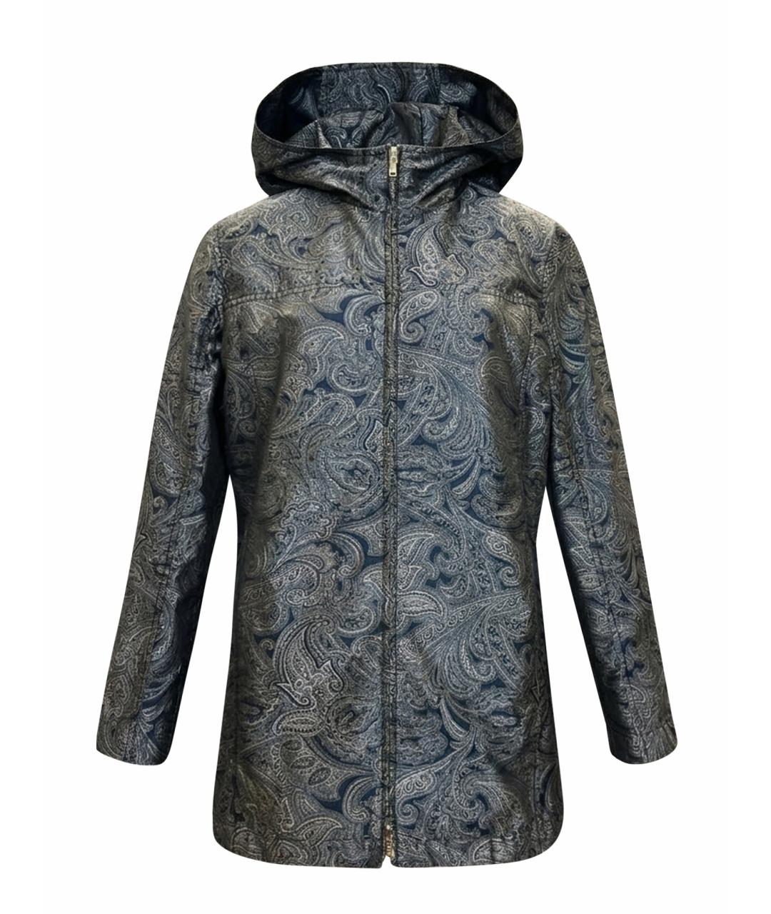 ETRO Темно-синяя куртка, фото 1