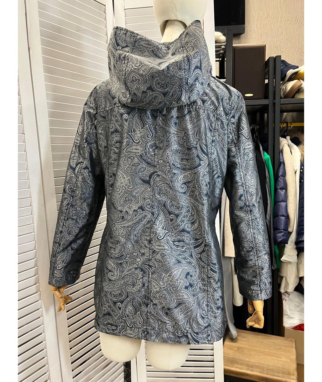 ETRO Темно-синяя куртка, фото 7