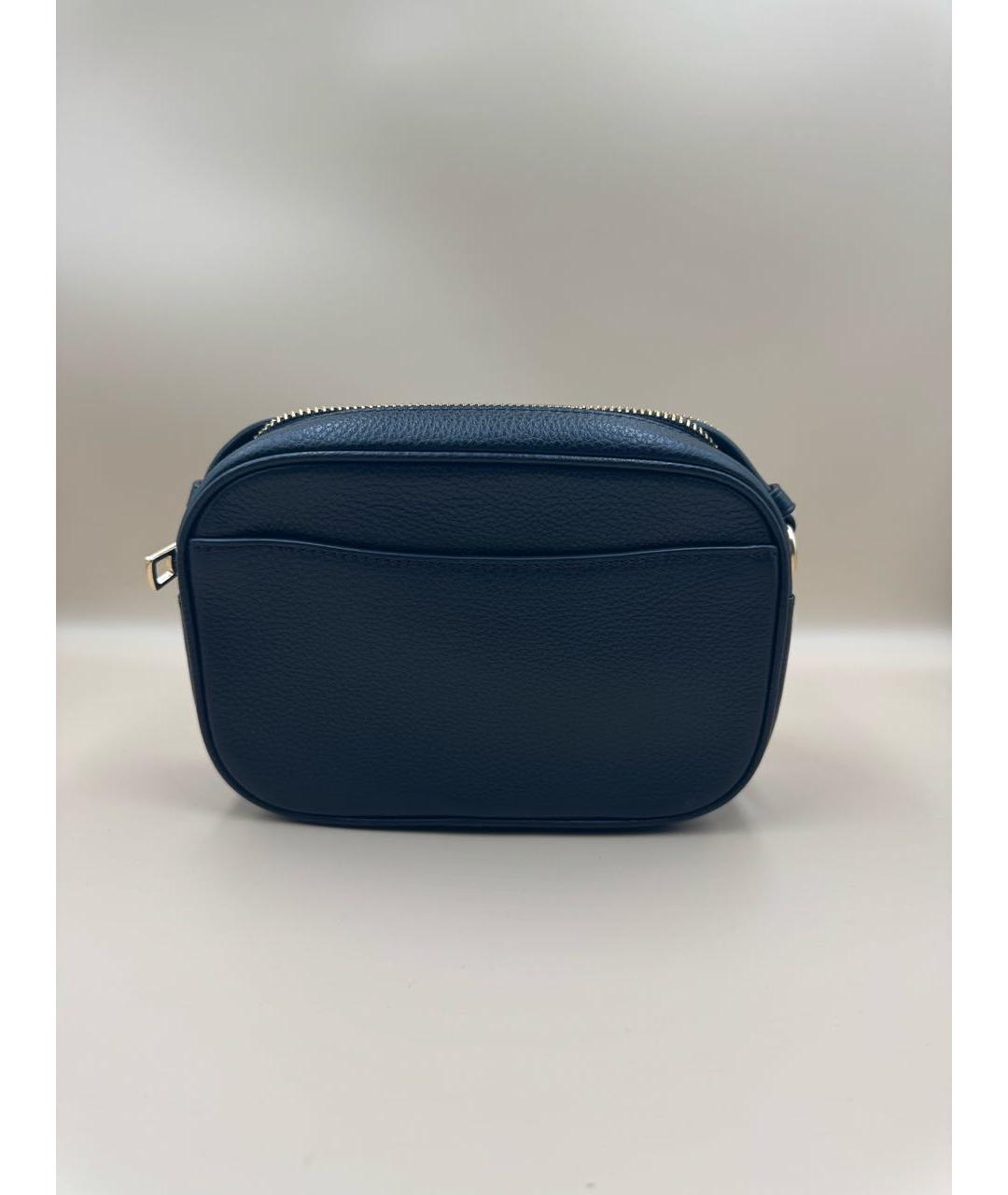 COACH Черная кожаная сумка через плечо, фото 2