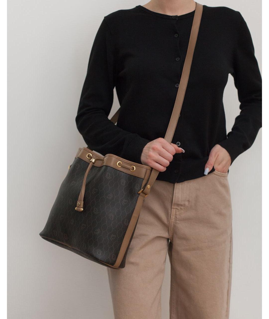 CHRISTIAN DIOR Черная сумка через плечо, фото 4