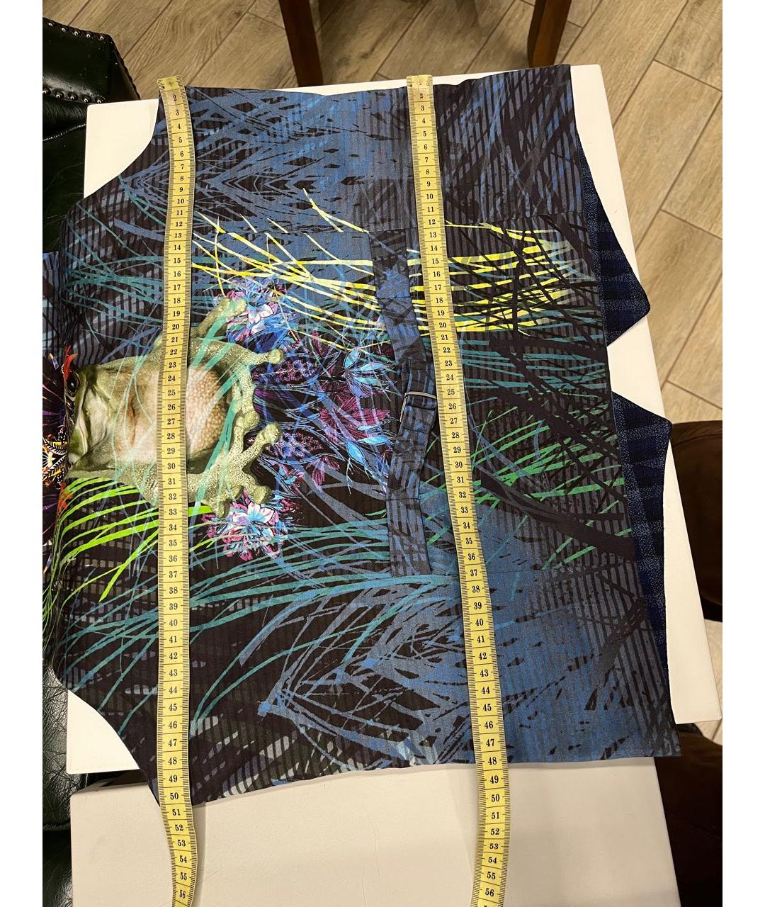 ETRO Темно-синий костюм-тройка, фото 5