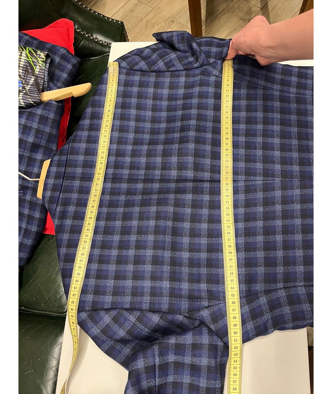 ETRO Темно-синий костюм-тройка, фото 3