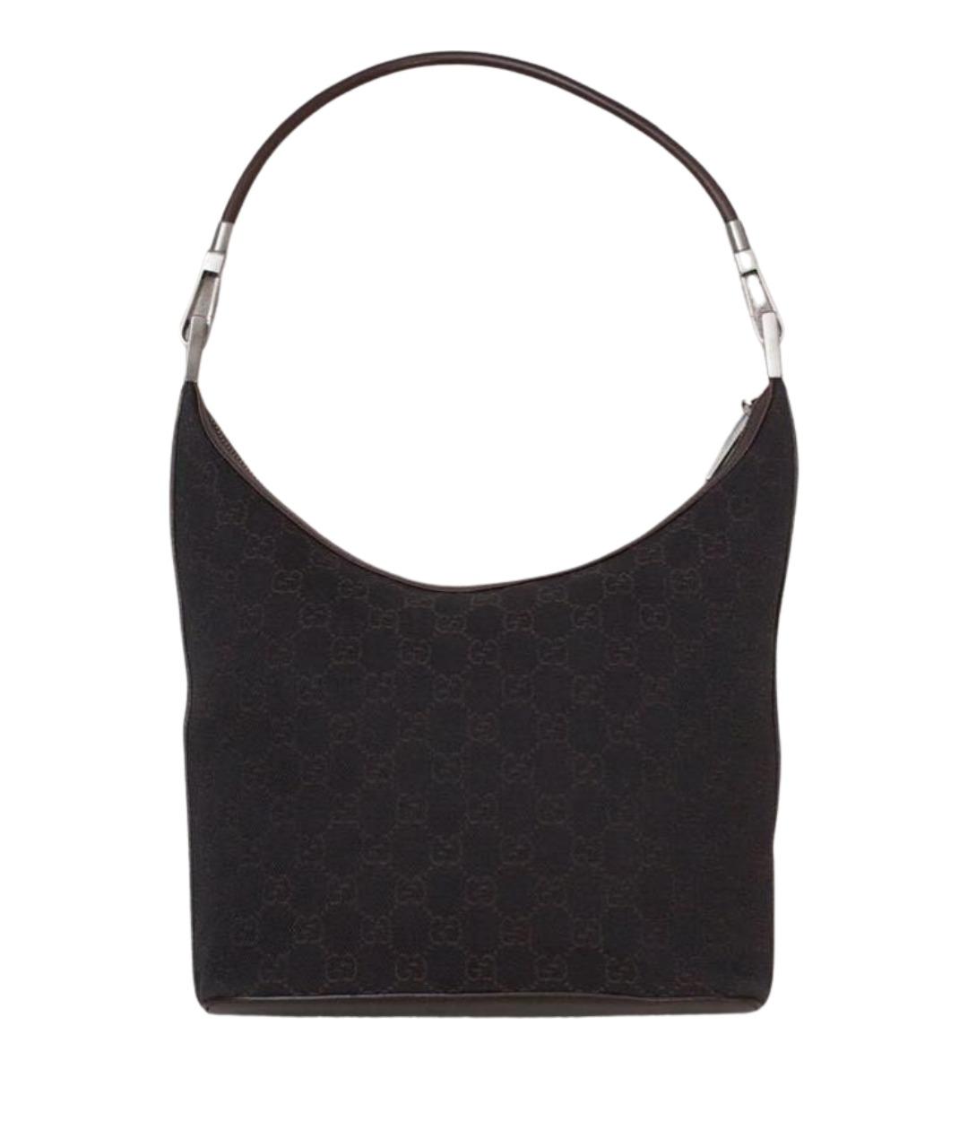 GUCCI Коричневая сумка с короткими ручками, фото 1