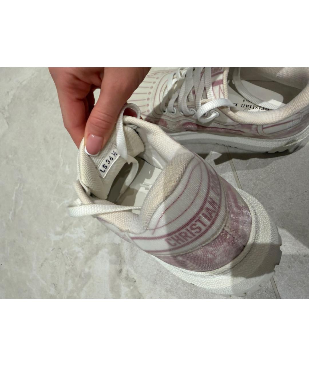 CHRISTIAN DIOR Розовые кроссовки, фото 4