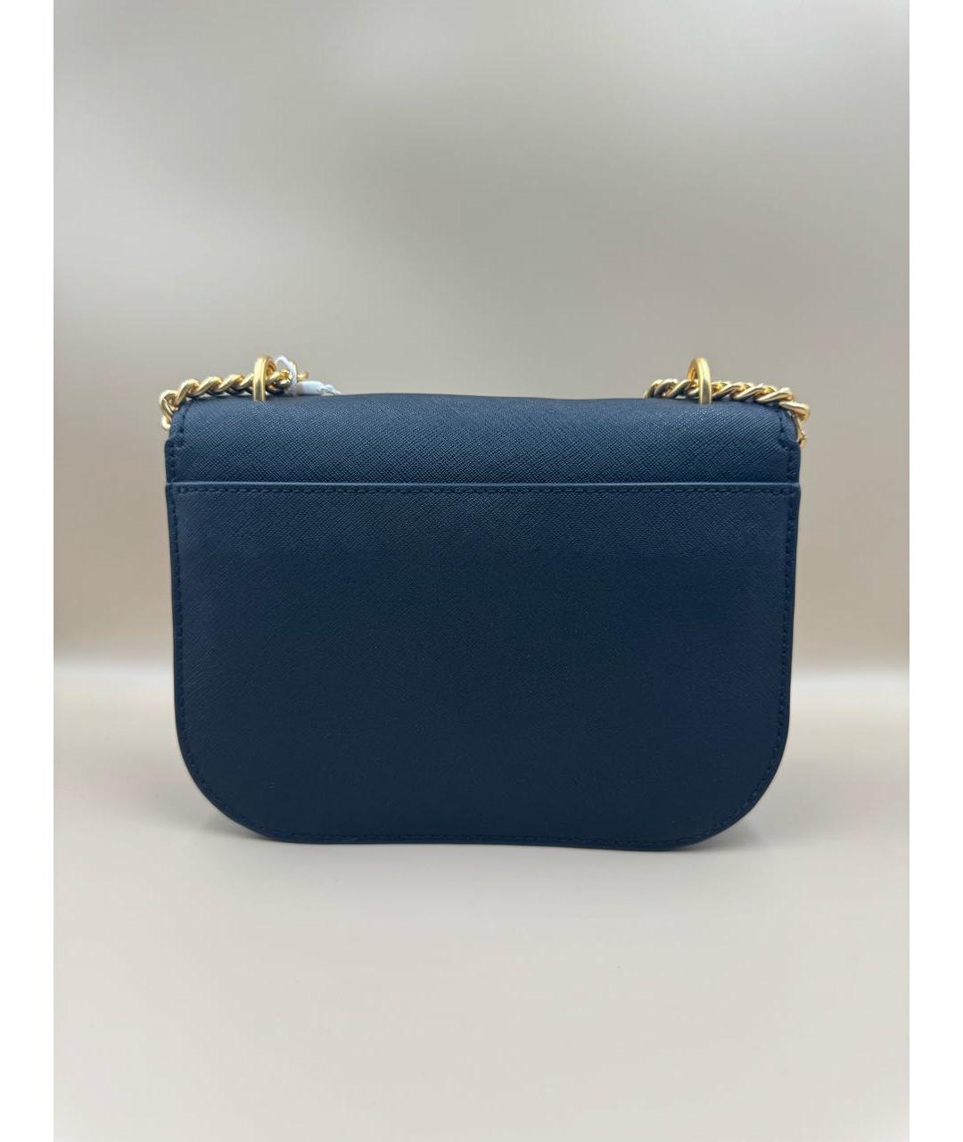 TORY BURCH Черная кожаная сумка через плечо, фото 2