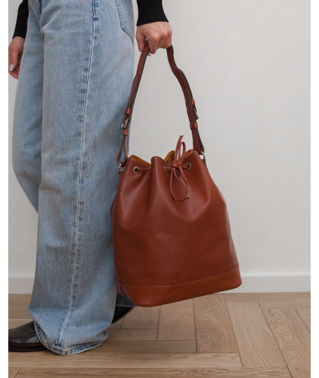 LOUIS VUITTON Кожаная сумка через плечо, фото 3