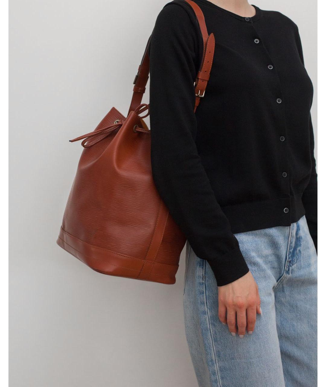 LOUIS VUITTON Кожаная сумка через плечо, фото 2