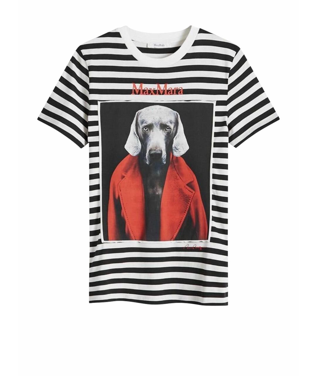 MAX MARA Мульти хлопковая футболка, фото 1