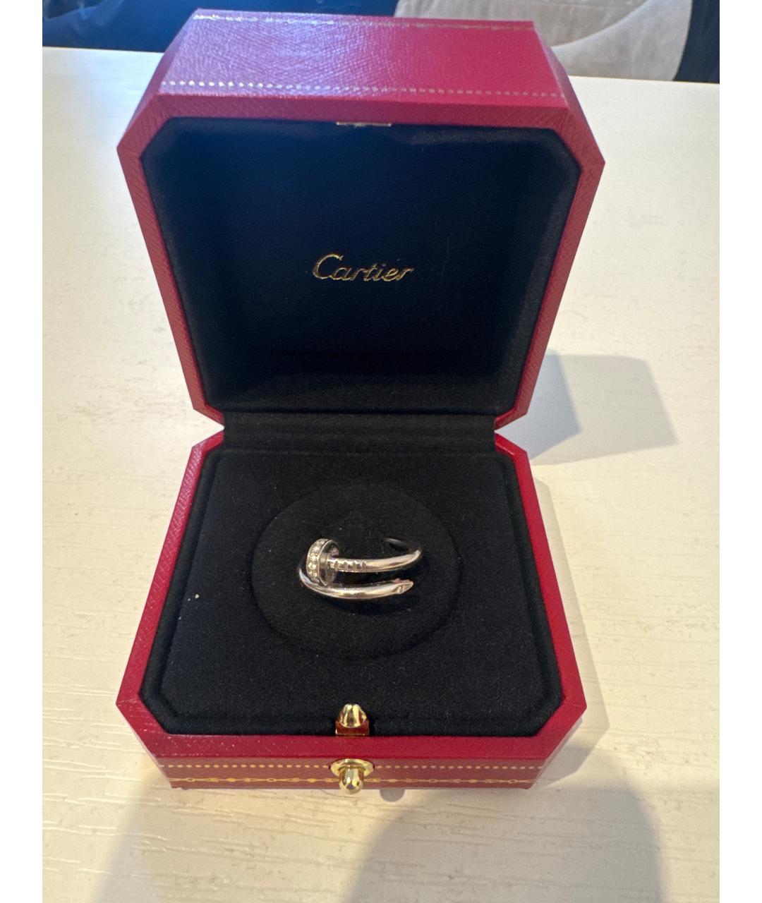 CARTIER Серебряное кольцо из белого золота, фото 4