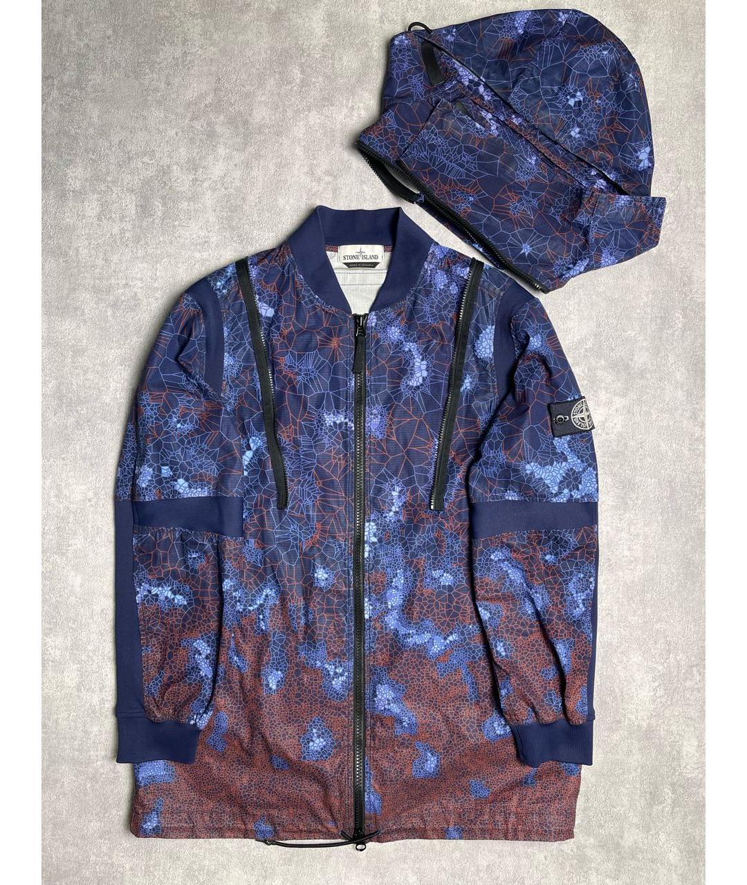 STONE ISLAND Мульти полиамидовый тренч / плащ, фото 6