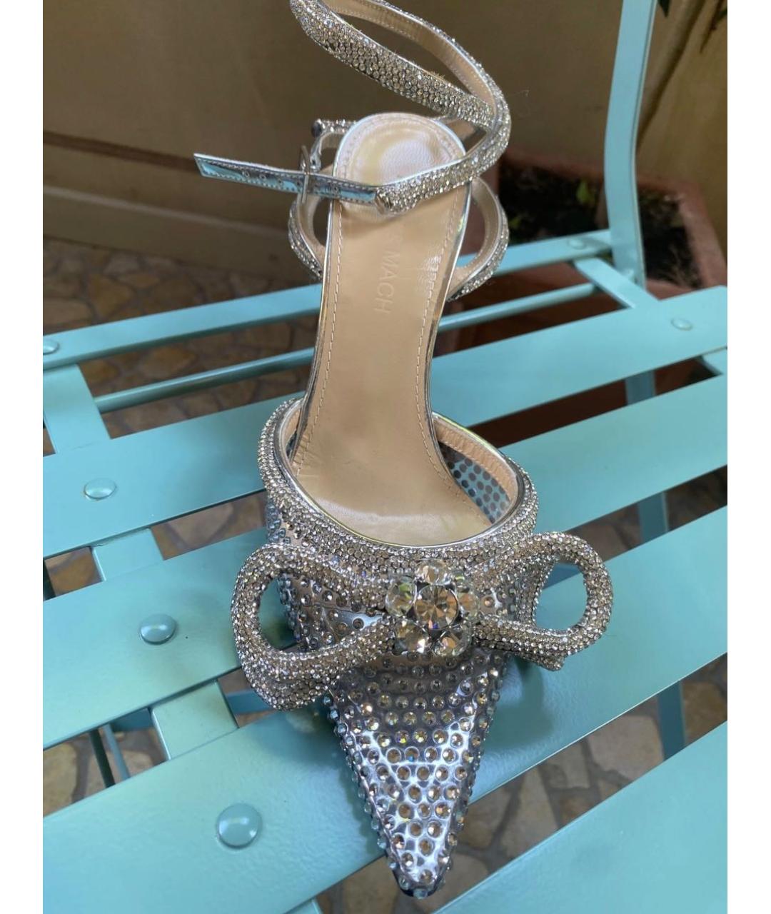 MACH&MACH Серебряные туфли, фото 4