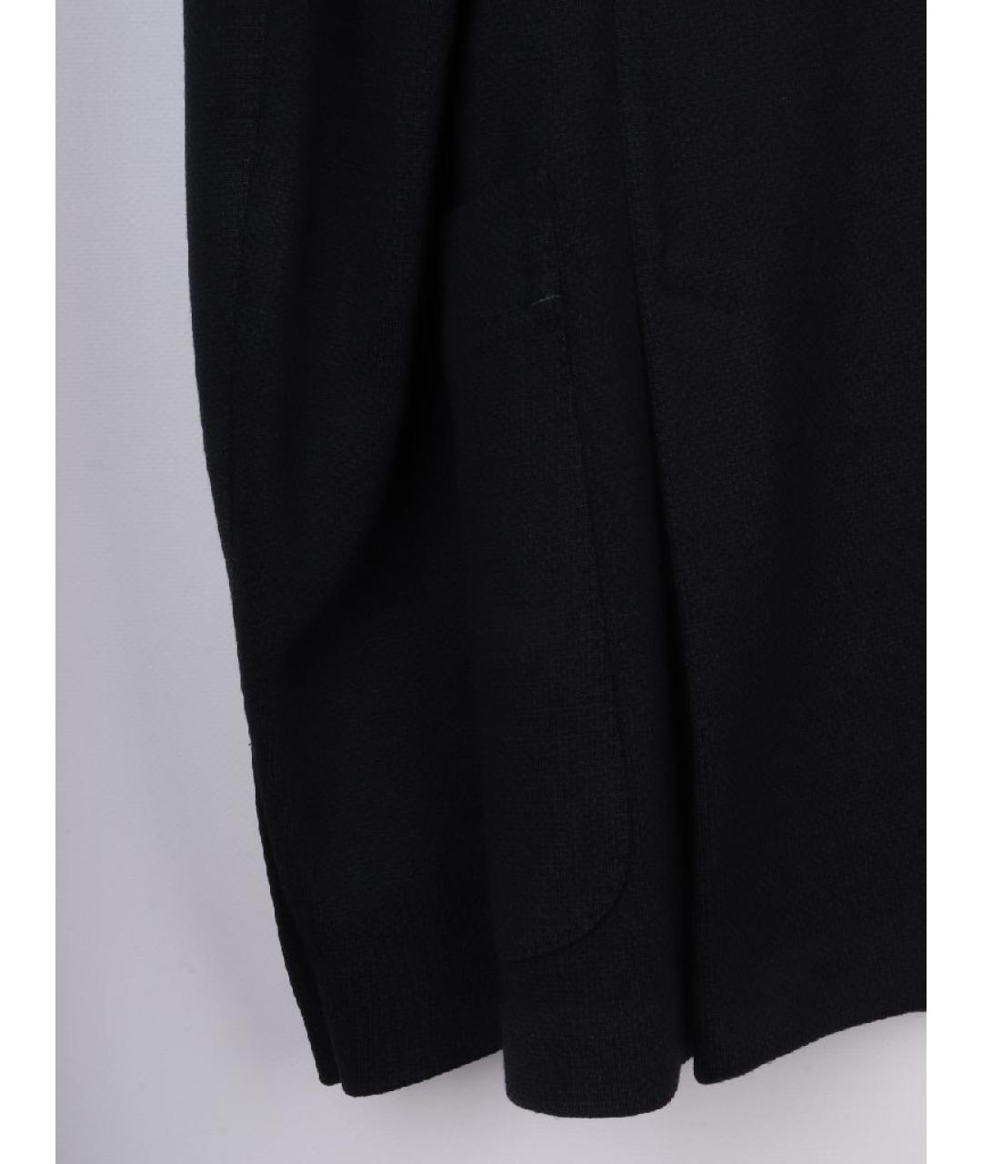 ZEGNA Темно-синий шерстяной пиджак, фото 6