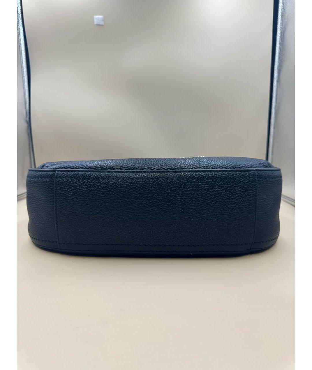 MARC JACOBS Черная кожаная сумка через плечо, фото 4