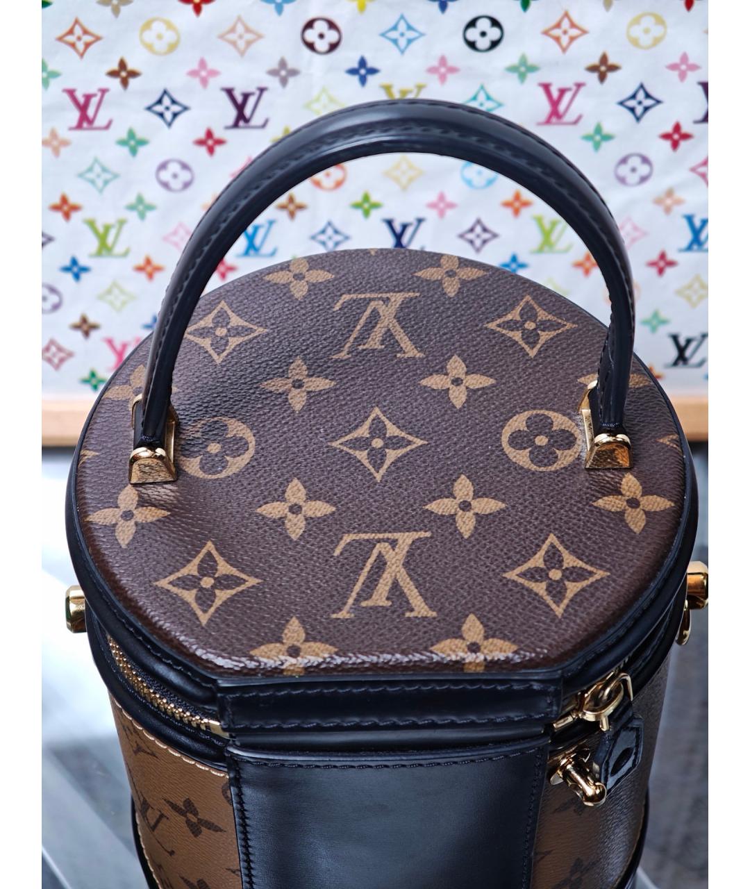 LOUIS VUITTON Коричневая сумка с короткими ручками, фото 5