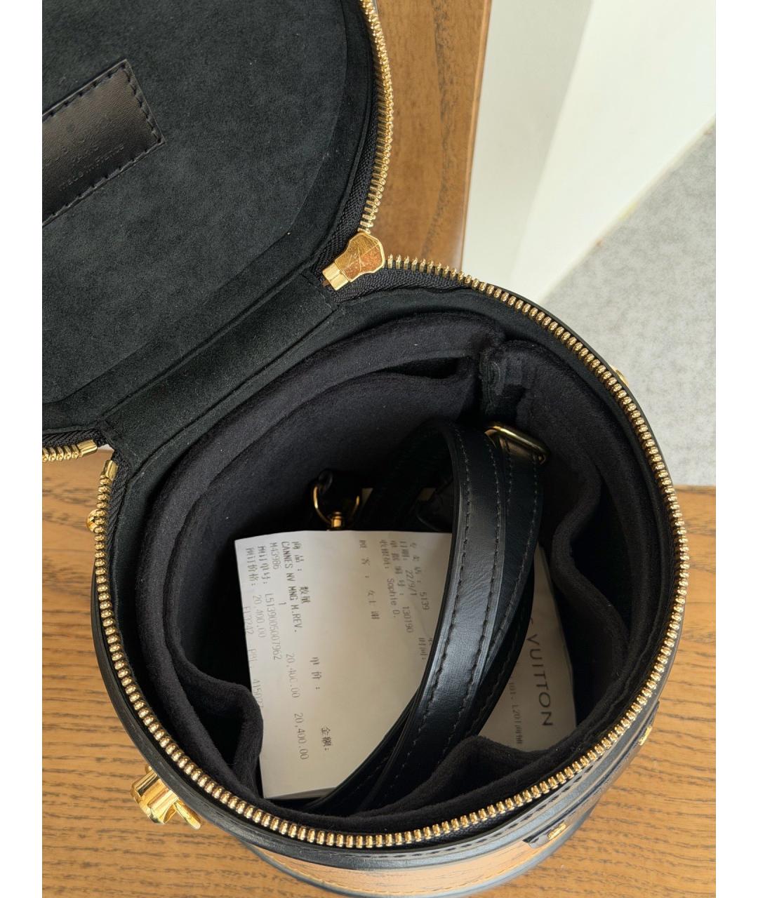 LOUIS VUITTON Коричневая сумка с короткими ручками, фото 6