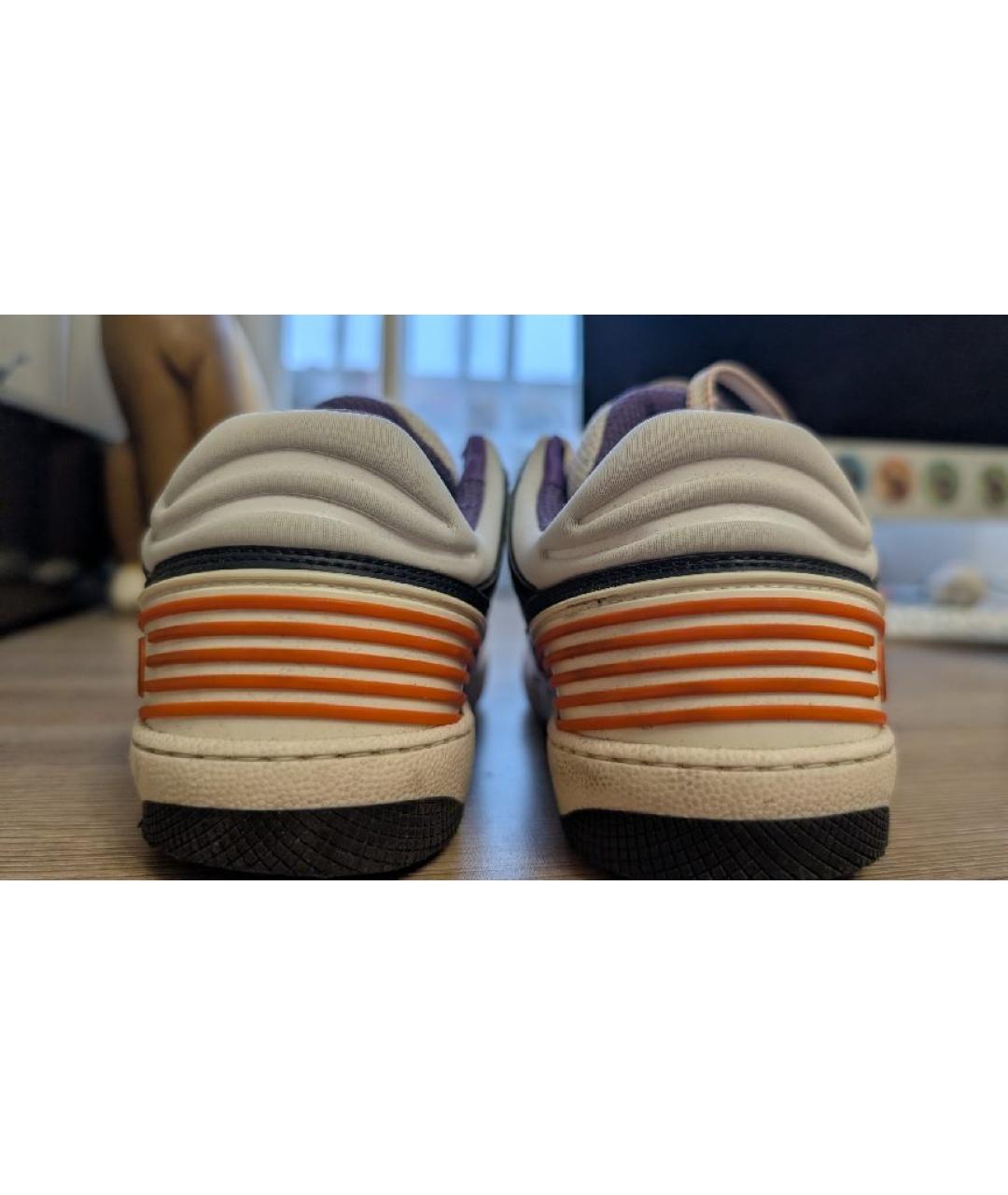 GUCCI Красные кеды, фото 4