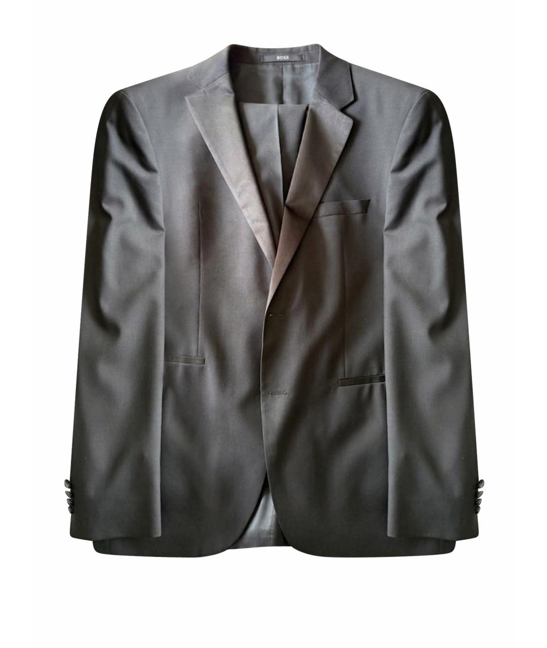 HUGO BOSS Черный классический костюм, фото 1