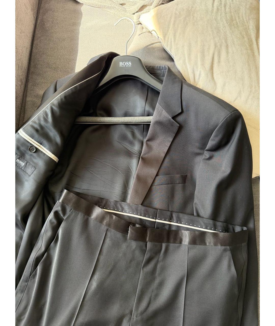 HUGO BOSS Черный классический костюм, фото 5