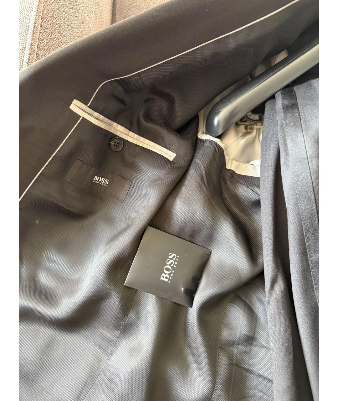 HUGO BOSS Черный классический костюм, фото 3