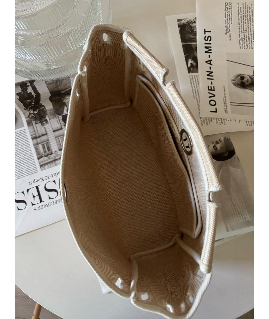 HERMES Черная тканевая сумка через плечо, фото 7