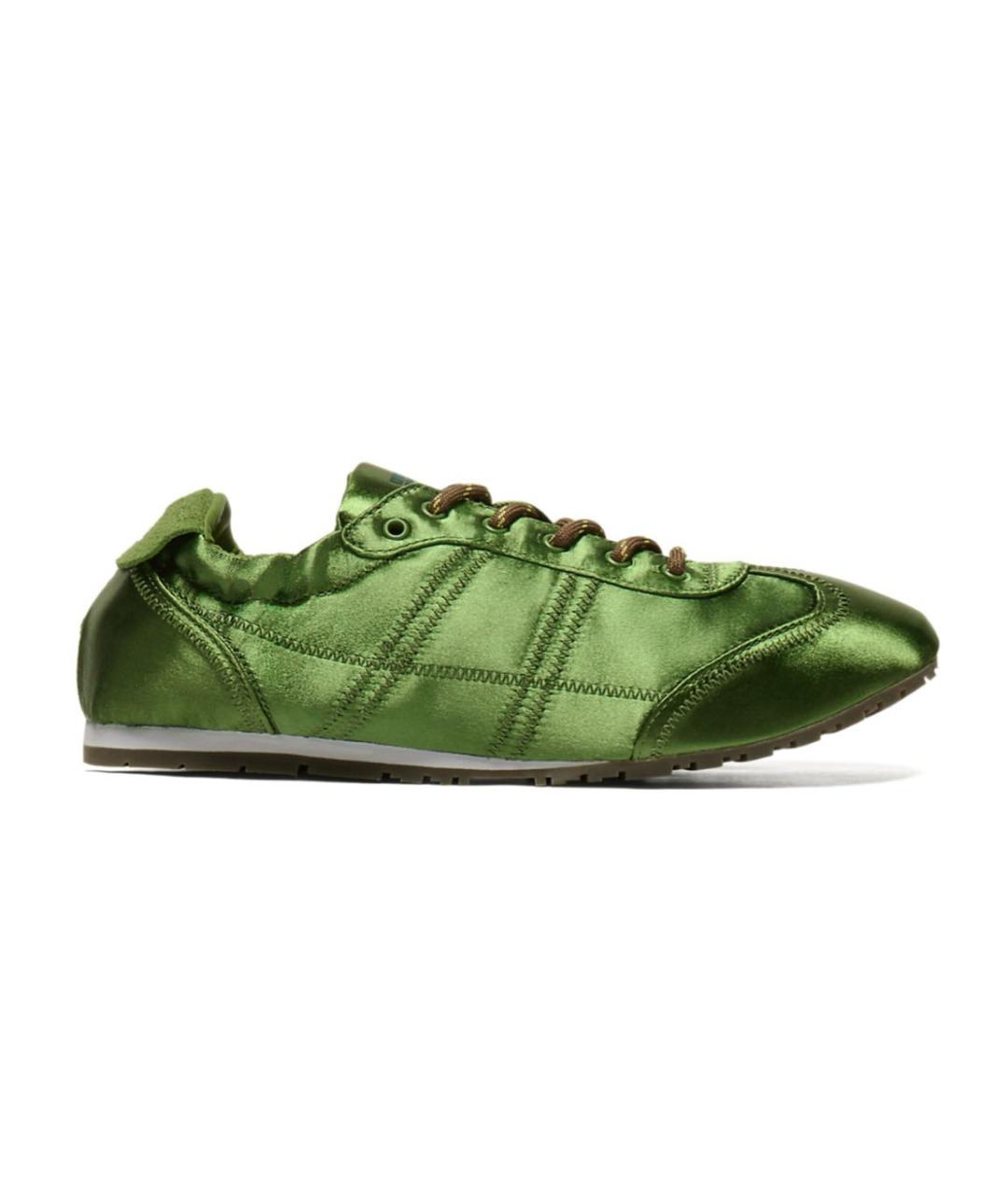 ONITSUKA TIGER Зеленые кожаные кеды, фото 8