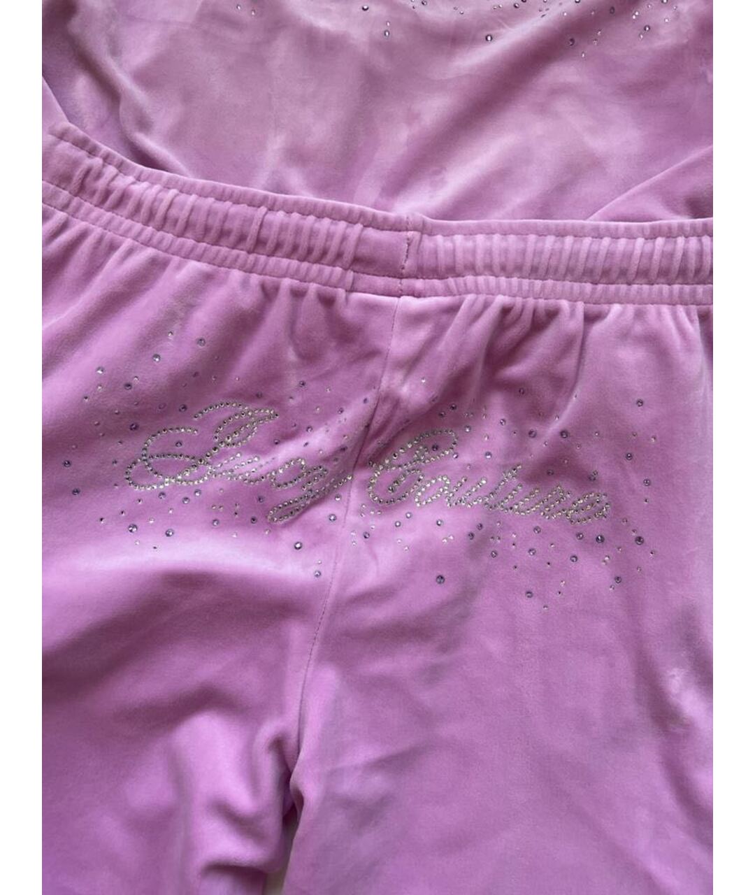 JUICY COUTURE Фиолетовый полиэстеровый костюм с брюками, фото 4