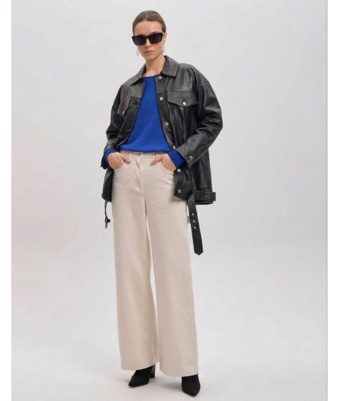 WEEKEND MAX MARA Синий кашемировый джемпер / свитер, фото 8