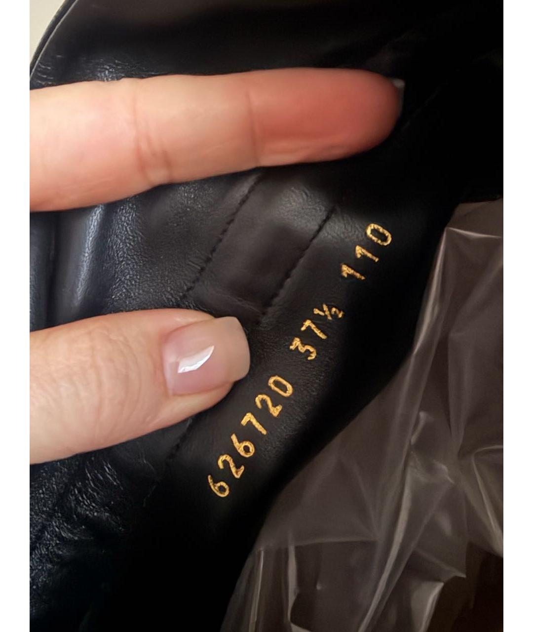 GIANVITO ROSSI Черные кожаные сапоги, фото 6