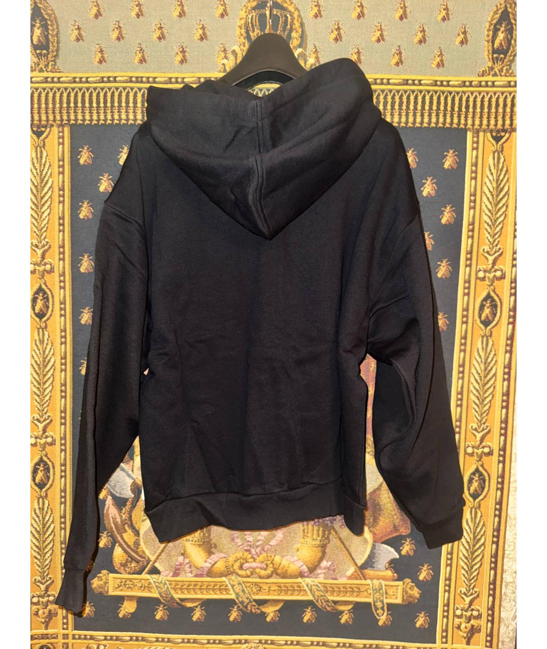 ALO YOGA Черный хлопковый джемпер / свитер, фото 2