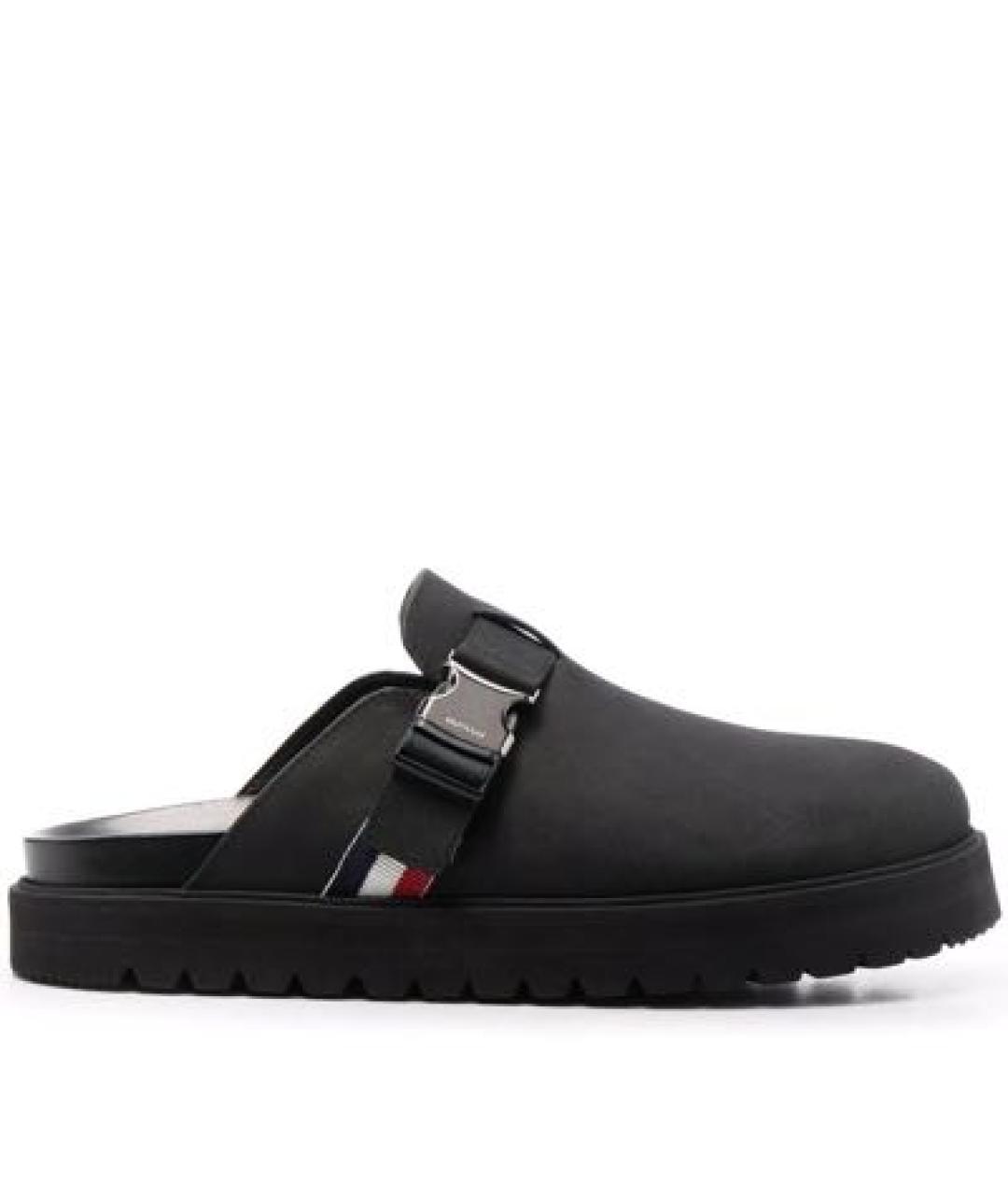 MONCLER Нубуковые мюли, фото 6