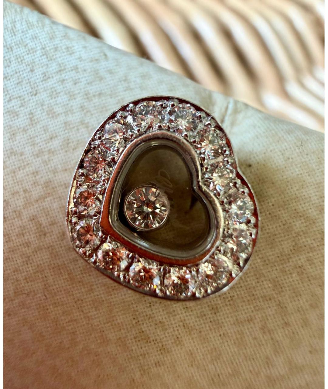 CHOPARD Белые серьги из белого золота, фото 3